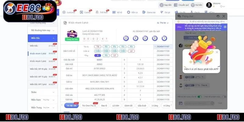 Các phương pháp tính xác suất lô hiệu quả tại EE88