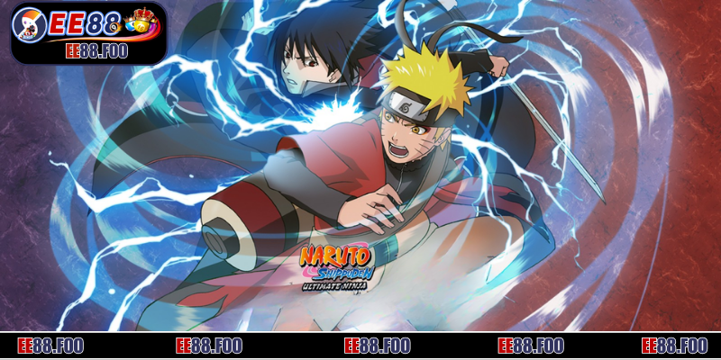 Nổ hũ Naruto lấy bối cảnh và cốt truyện từ bộ anime Naruto của Nhật Bản
